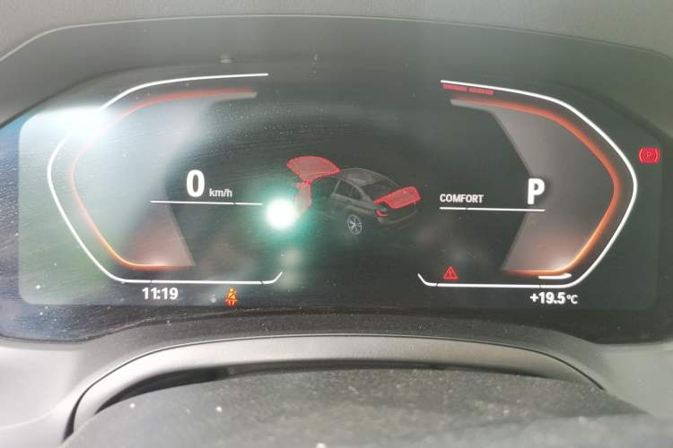 Used BMW 3 Series 2022 325i M Sport Night Edition Package Instrument Cluster
