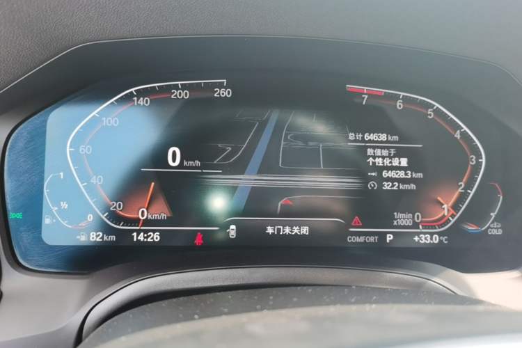 Used BMW 3 Series 2022 325Li M Sport Package Instrument Cluster