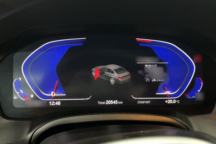 Used BMW 3 Series 2022 Restyled 325Li M Sport Night Edition Package Instrument Cluster