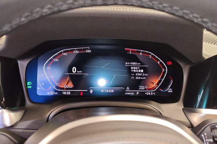Used BMW 3 Series 2022 325i M Sport Night Edition Package Instrument Cluster