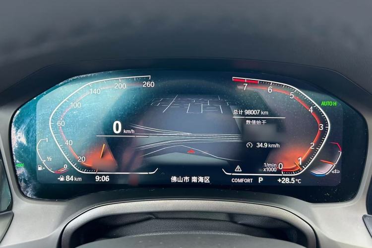 Used BMW 3 Series 2022 Revised 325i M Sport Night Edition Package Instrument Cluster