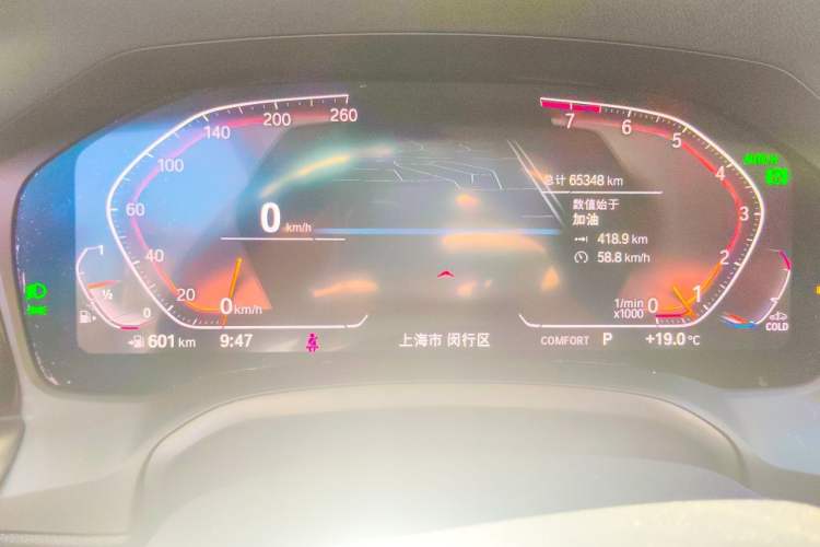 Used BMW 3 Series 2022 325i M Sport Package Instrument Cluster