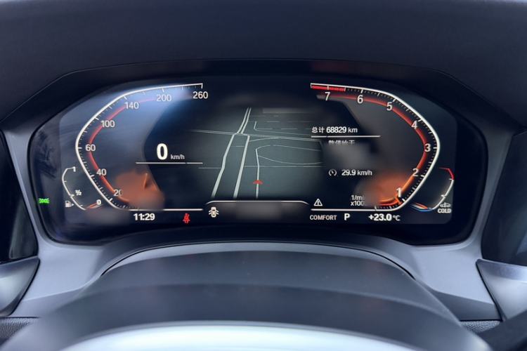 Used BMW 3 Series 2022 325Li M Sport Night Edition Package Instrument Cluster