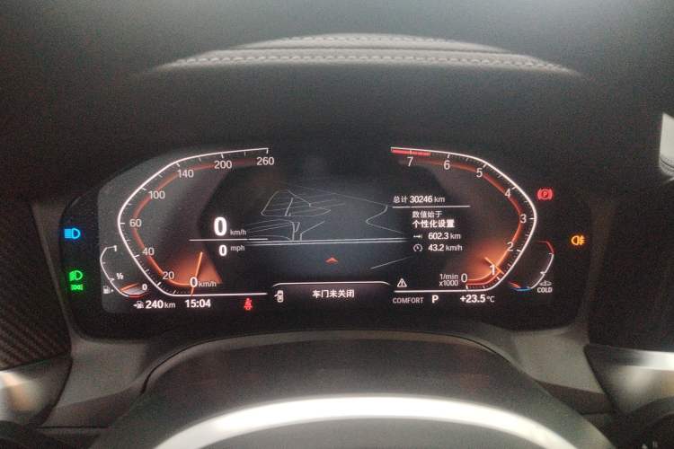 Used BMW 3 Series 2022 325Li M Sport Package Instrument Cluster