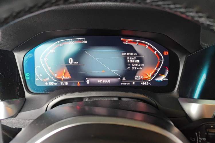 Used BMW 3 Series 2022 325Li M Sport Night Edition Package Instrument Cluster