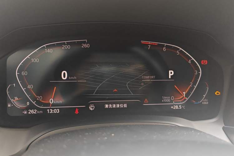 Used BMW 3 Series 2022 Updated 325i M Sport Package Instrument Cluster