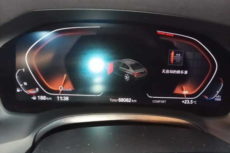 Used BMW 3 Series 2022 Updated 325i M Sport Package Instrument Cluster