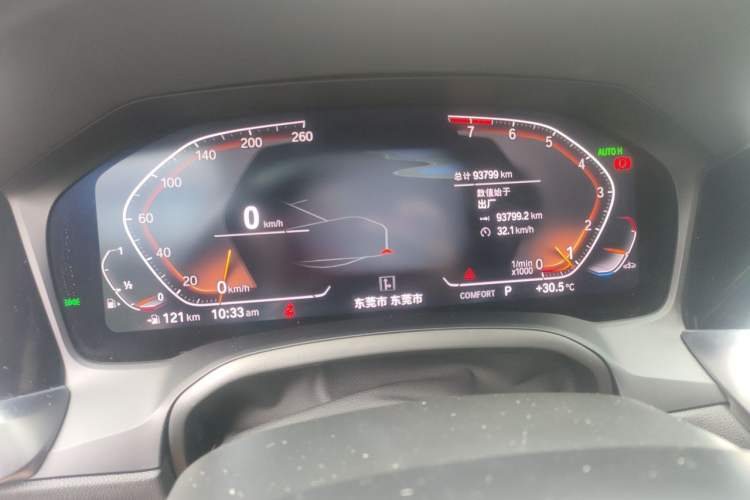 Used BMW 3 Series 2022 325Li M Sport Night Edition Package Instrument Cluster