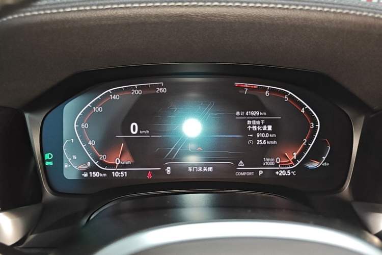 Used BMW 3 Series 2022 Updated 325i M Sport Package Instrument Cluster