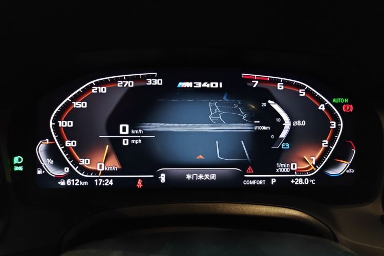 Used BMW 3 Series 2022 330i M Sport Night Edition Instrument Cluster