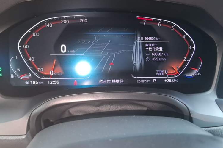 Used BMW 3 Series 2022 Revised 325i M Sport Night Edition Package Instrument Cluster