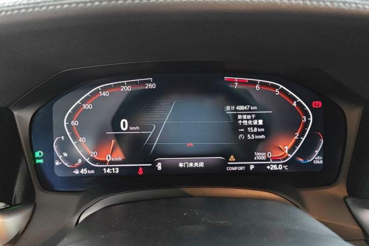 Used BMW 3 Series 2022 Updated 325i M Sport Package Instrument Cluster