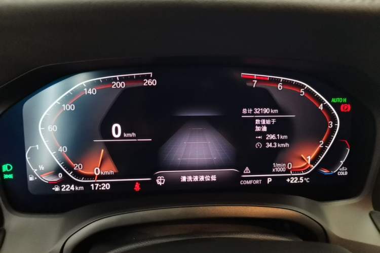 Used BMW 3 Series 2022 Revised 325i M Sport Night Edition Package Instrument Cluster