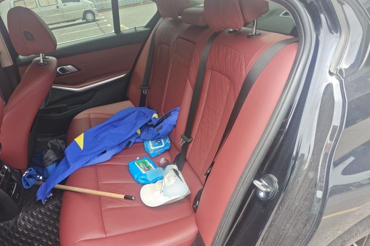 Used BMW 3 Series 2022 Restyled 325Li M Sport Night Edition Package Left Rear Seat