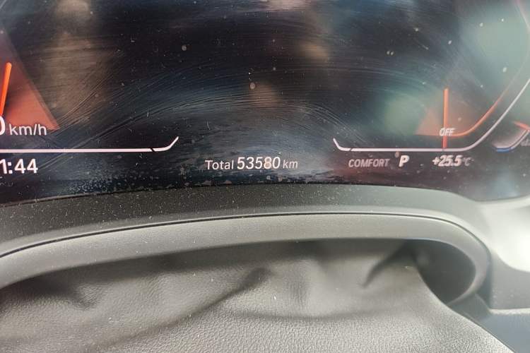 Used BMW 3 Series 2022 Restyled 325Li M Sport Night Edition Package Odometer Close Up
