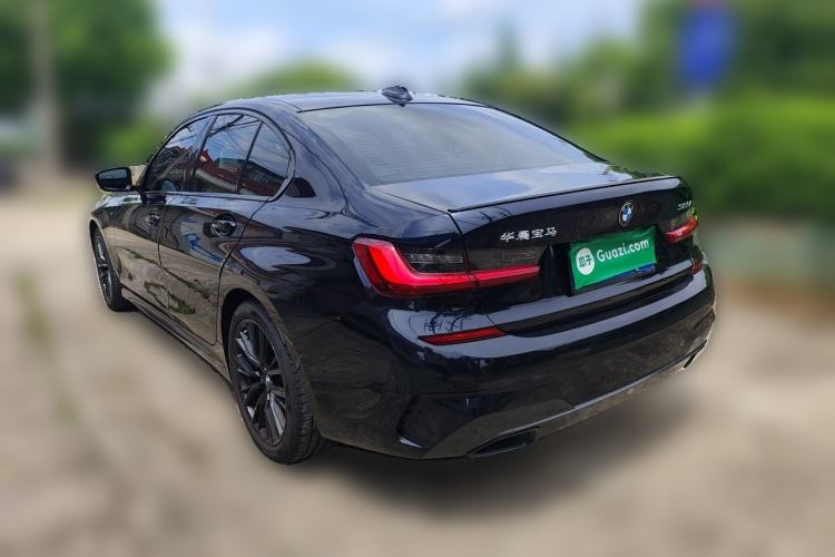 Used BMW 3 Series 2022 Revised 325i M Sport Night Edition Package Rear Left 45 Deg