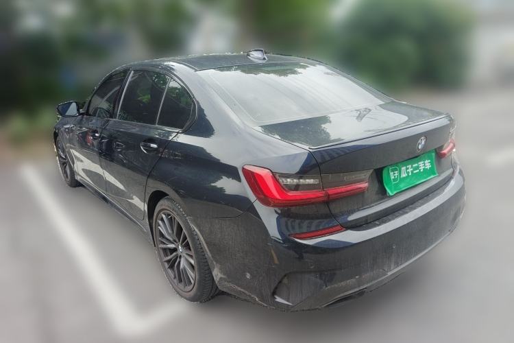Used BMW 3 Series 2022 Restyled 325Li M Sport Night Edition Package Rear Left 45 Deg
