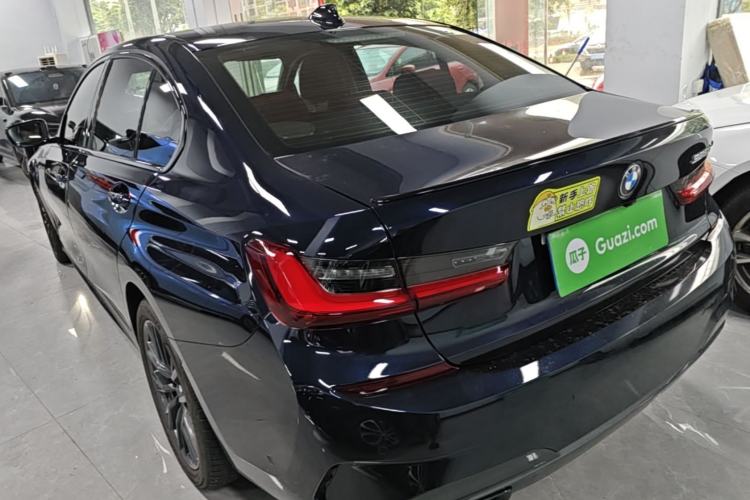 Used BMW 3 Series 2022 325Li M Sport Night Edition Package Rear Left 45 Deg