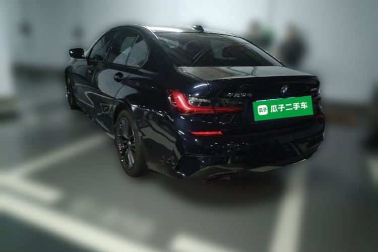 Used BMW 3 Series 2022 325i M Sport Night Edition Package Rear Left 45 Deg