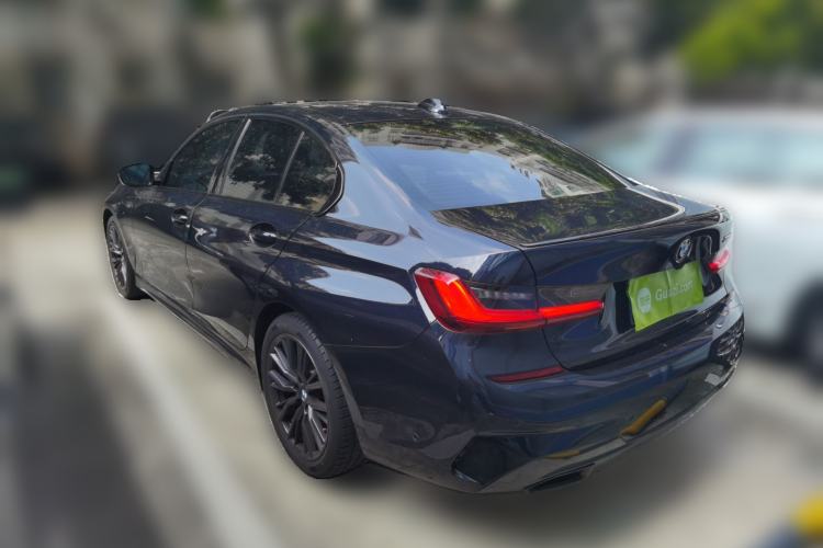 Used BMW 3 Series 2022 325i M Sport Night Edition Package Rear Left 45 Deg