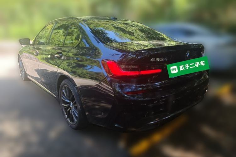 Used BMW 3 Series 2022 330i M Sport Night Edition Rear Left 45 Deg