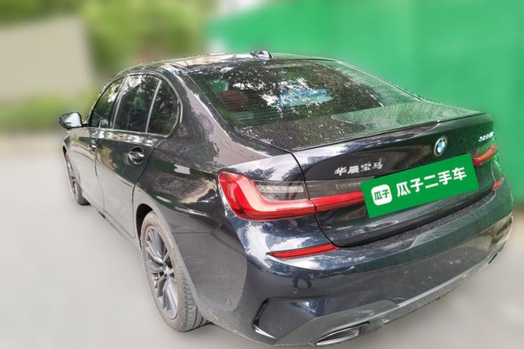 Used BMW 3 Series 2022 Restyled 325Li M Sport Night Edition Package Rear Left 45 Deg
