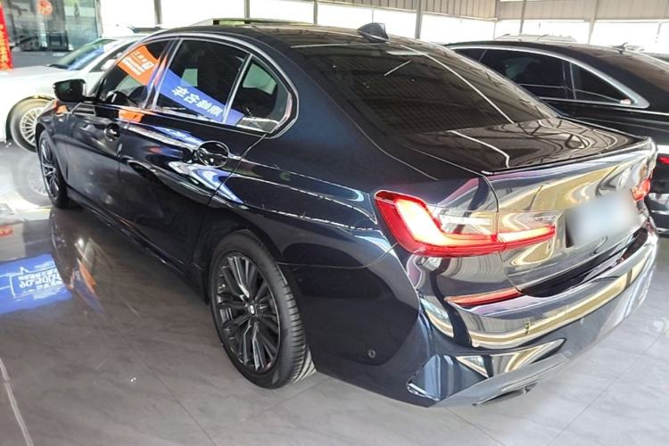 Used BMW 3 Series 2022 325Li M Sport Night Edition Package Rear Left 45 Deg