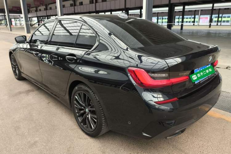 Used BMW 3 Series 2022 Restyled 325Li M Sport Night Edition Package Rear Left 45 Deg