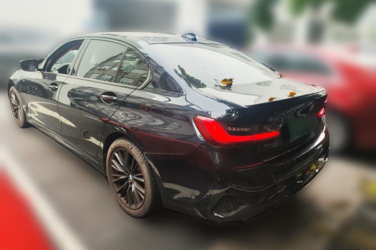 Used BMW 3 Series 2022 325Li M Sport Night Edition Package Rear Left 45 Deg