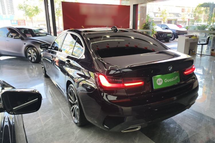 Used BMW 3 Series 2022 320Li M Sport Package Rear Left 45 Deg