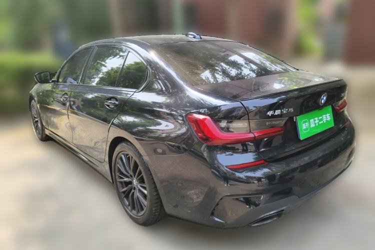 Used BMW 3 Series 2022 325Li M Sport Night Edition Package Rear Left 45 Deg