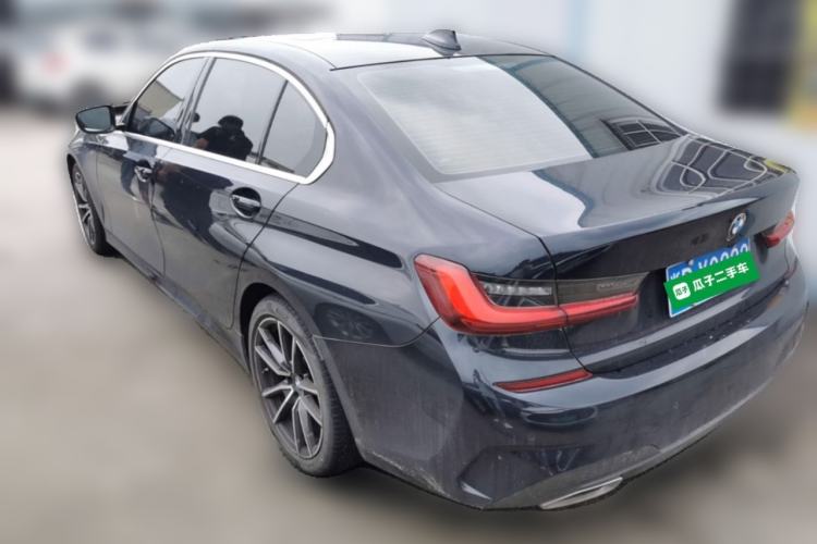 Used BMW 3 Series 2022 325Li M Sport Package Rear Left 45 Deg