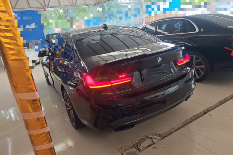 Used BMW 3 Series 2022 Restyled 320Li M Sport Package Rear Left 45 Deg