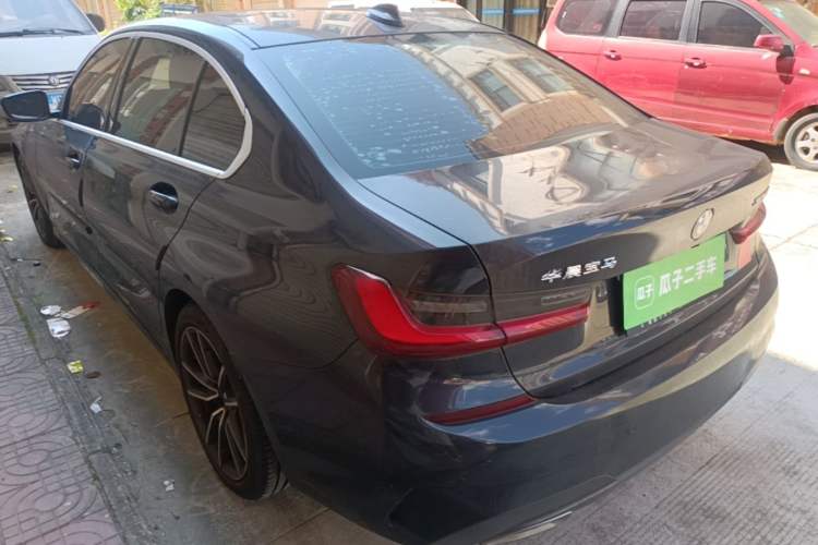 Used BMW 3 Series 2022 325Li M Sport Package Rear Left 45 Deg