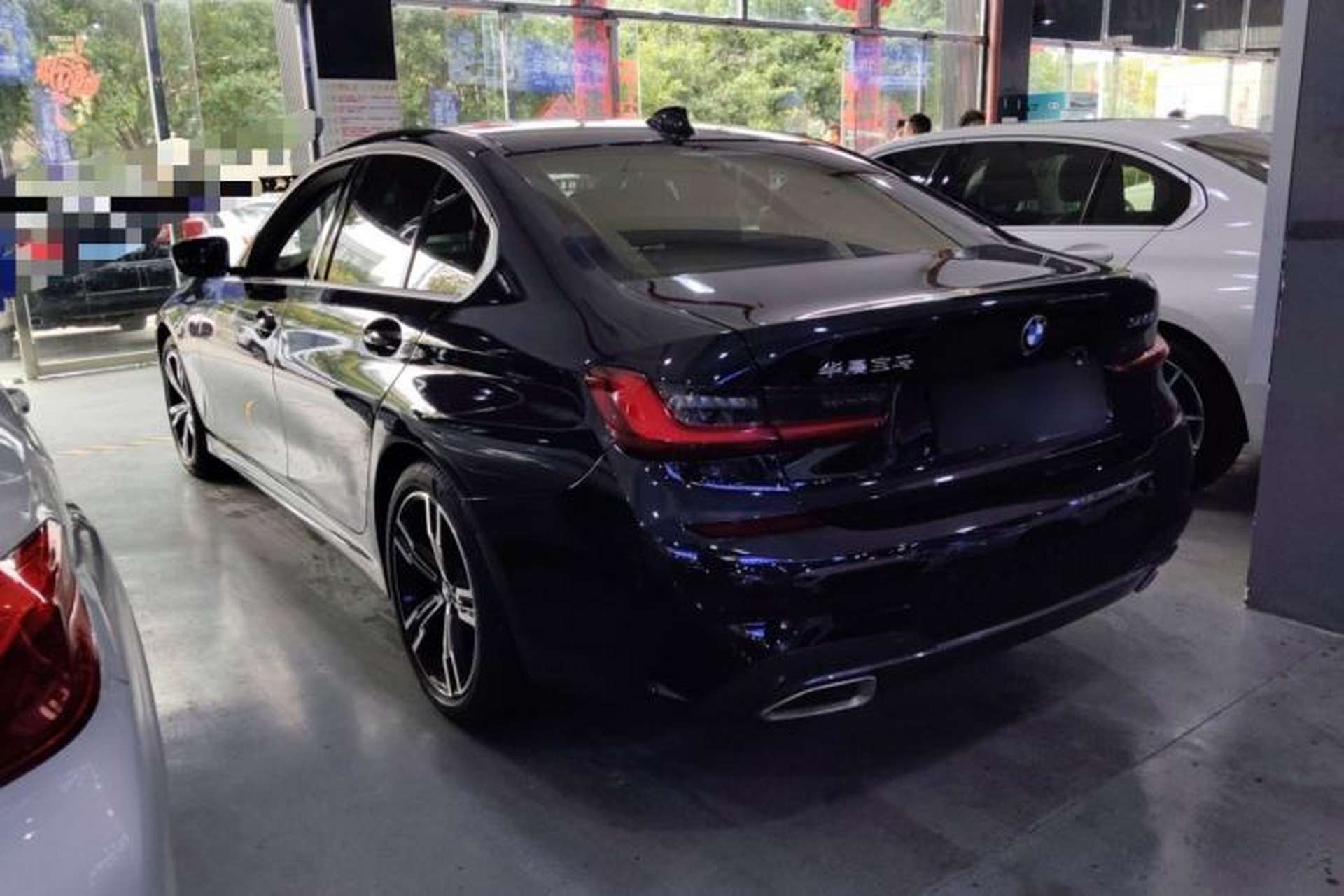 Used BMW 3 Series 2022 325i M Sport Package Rear Left 45 Deg