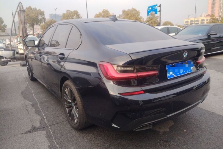 Used BMW 3 Series 2022 Restyled 325Li M Sport Night Edition Package Rear Left 45 Deg