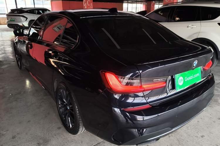 Used BMW 3 Series 2022 325Li M Sport Night Edition Package Rear Left 45 Deg