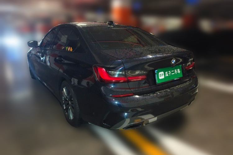 Used BMW 3 Series 2022 325i M Sport Night Edition Package Rear Left 45 Deg