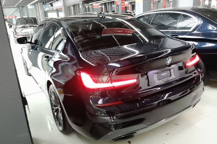 Used BMW 3 Series 2022 325Li M Sport Night Edition Package Rear Left 45 Deg