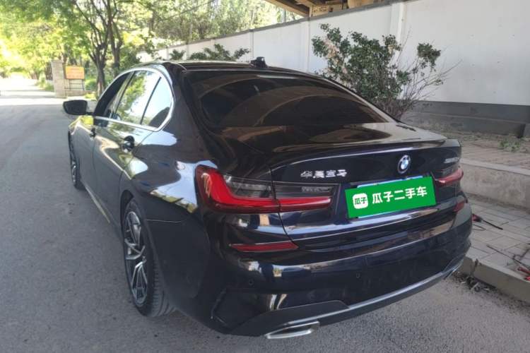 Used BMW 3 Series 2022 325Li M Sport Package Rear Left 45 Deg