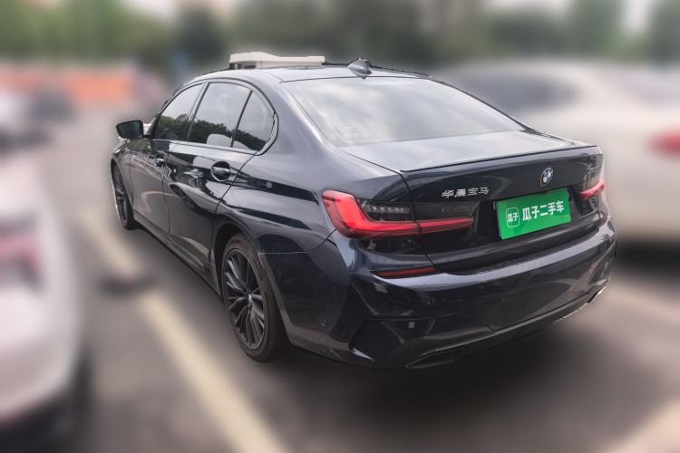 Used BMW 3 Series 2022 325Li M Sport Night Edition Package Rear Left 45 Deg