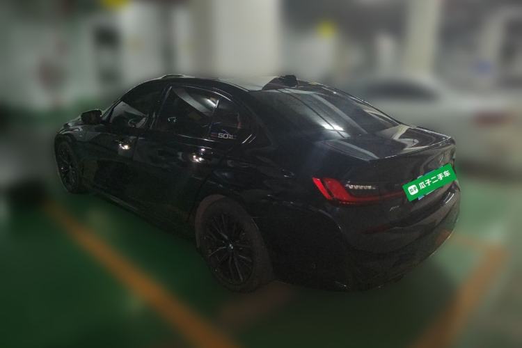 Used BMW 3 Series 2022 Restyled 325Li M Sport Night Edition Package Rear Left 45 Deg