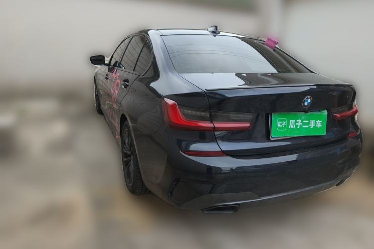 Used BMW 3 Series 2022 Restyled 325Li M Sport Night Edition Package Rear Left 45 Deg