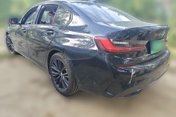 Used BMW 3 Series 2022 330Li xDrive M Sport Night Edition Package Rear Left 45 Deg