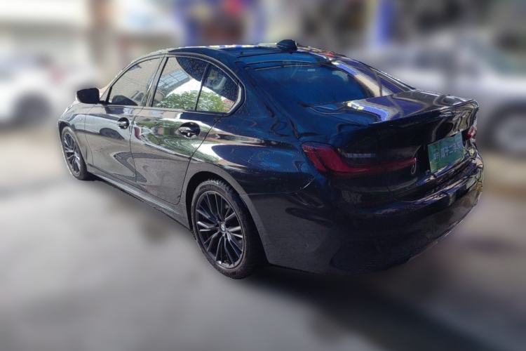 Used BMW 3 Series 2022 Revised 325i M Sport Night Edition Package Rear Left 45 Deg