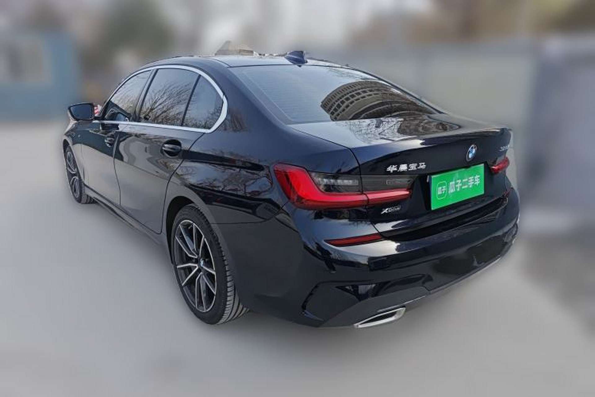 Used BMW 3 Series 2022 Restyled 325Li xDrive M Sport Package Rear Left 45 Deg