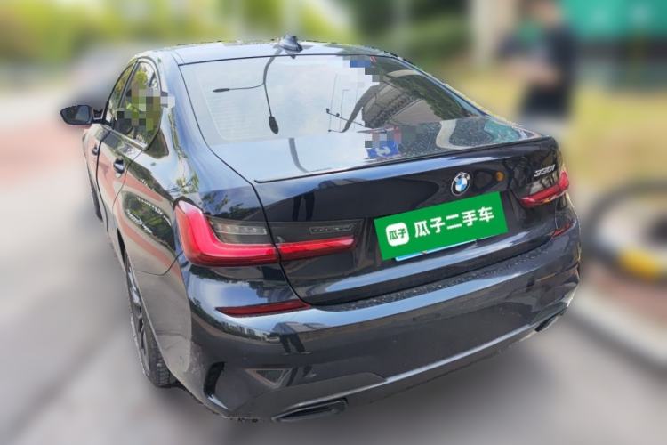 Used BMW 3 Series 2022 Updated 330i M Sport Night Edition Package Rear Left 45 Deg