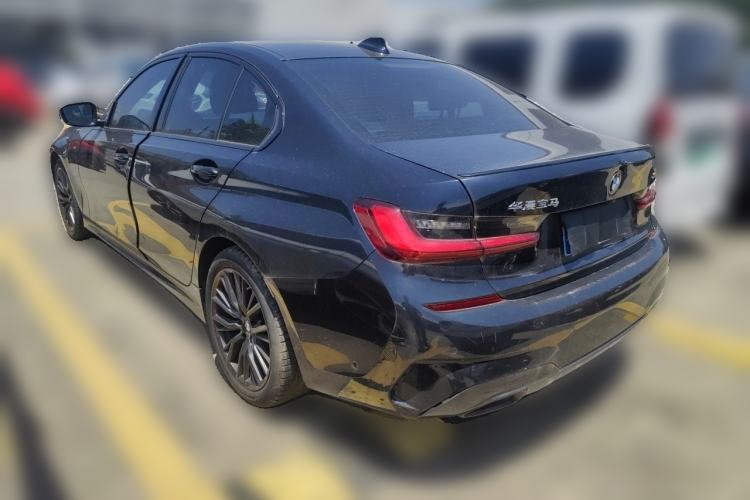 Used BMW 3 Series 2022 Revised 325i M Sport Night Edition Package Rear Left 45 Deg