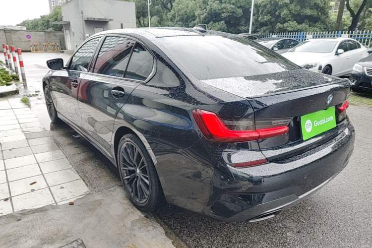 Used BMW 3 Series 2022 Restyled 325Li M Sport Night Edition Package Rear Left 45 Deg