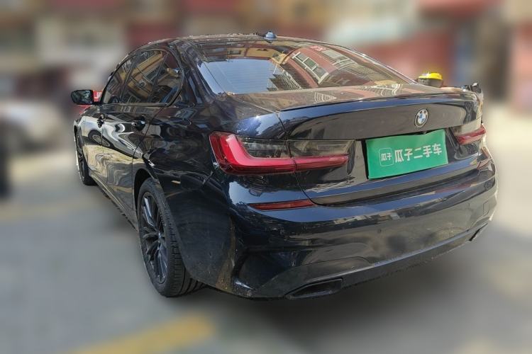 Used BMW 3 Series 2022 325Li M Sport Night Edition Package Rear Left 45 Deg